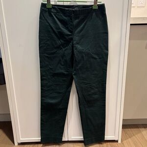 Lafayette 148 New York green Straight Leg Pants Size 2